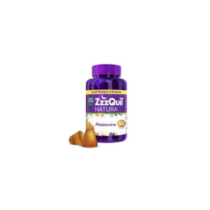 ZzzQuil Sommeil 60 Gommes Arome Mangue Banane
