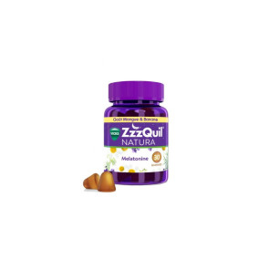 ZzzQuil Sommeil 30 Gommes Arome Mangue Banane