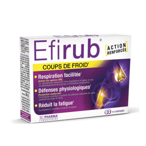 3C Pharma Effirub 30 Comprimés