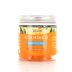Les Miraculeux Mium Lab Gummies Vitamine D Boite de 42