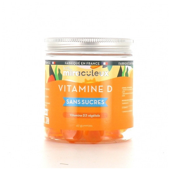 Les Miraculeux Mium Lab Gummies Vitamine D Boite de 42