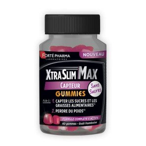 Forte Pharma Xtraslim Max Capteur de Graisses 60 Gummies