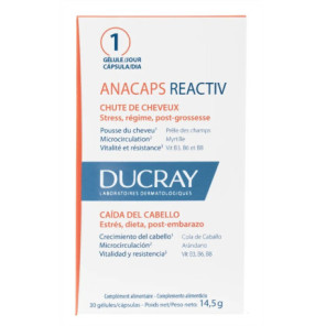 Ducray Anacaps Reactiv 30 Gélules