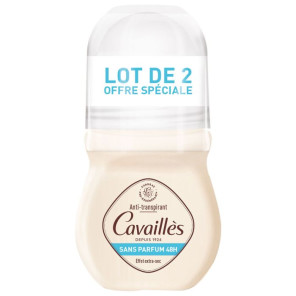 Rogé Cavaillès Déodorants Anti Transpirant 48 Heures Absorb Sans Parfum Roll On 2x50Ml