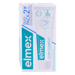 Elmex Dentifrice Sensitive Soin Complet 2x75Ml
