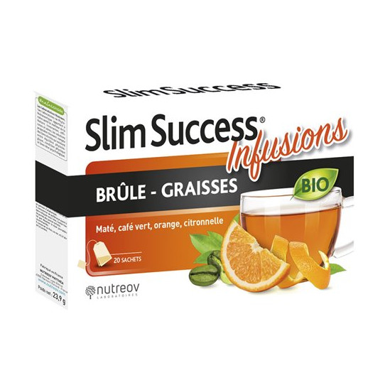 Slim Success Brule Graisse Infusion Bio 20 Sachets