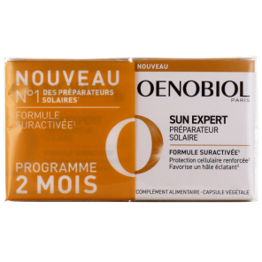 Oenobiol Sun Expert Préparation Solaire 2x30 Capsules
