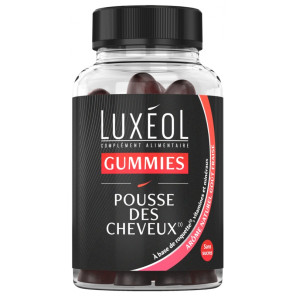 Luxeol Pousse des Cheveux Gummies Boite de 60
