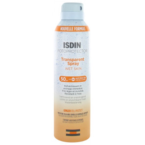Isdin Fotoprotector Transparent Spray Wet Skin PSF50 250Ml