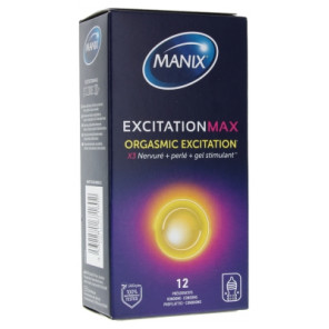 Manix Préservatif Excitation Max Boite de 12