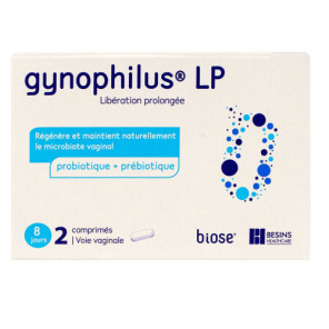 Gynophilus LP Flore vaginale Boîte de 6 comprimés