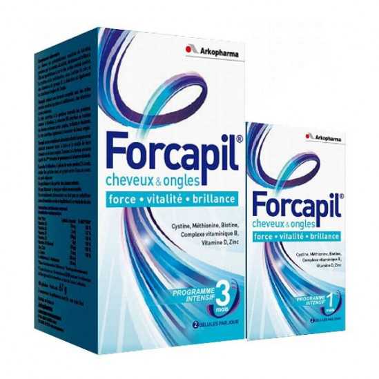 Arkopharma Forcapil complément alimentaire 180 + 60 Gélules pas cher 3ppharma