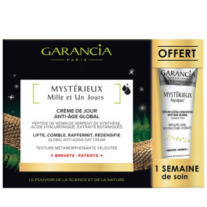 Garancia Mystérieux Mille et Un Jours Crème 30Ml et Mystérieux Repulpant Voyage Offert