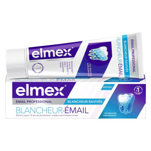 Elmex Dentifrice Opti Email Blancheur 2x75Ml