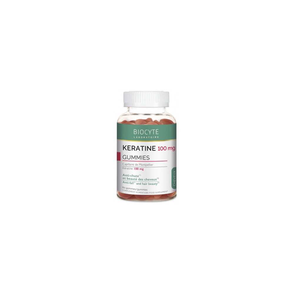 Biocyte Keratine 60 Gummies pas cher 3ppharma