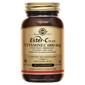Solgar Ester C® Plus vitamine 1000mg 30 comprimés