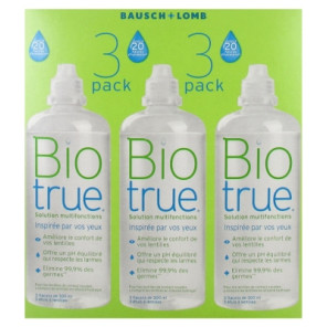 Bausch + Lomb Biotrue Solution Multifonctions 3x300Ml