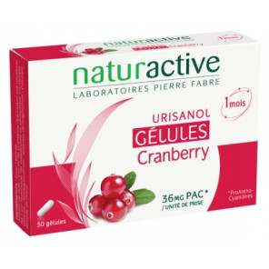 Naturactive Urisanol Cranberry 30 Gélules