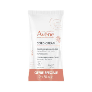 Avène Duo Cold Cream Crème Mains Concentrée 50Ml