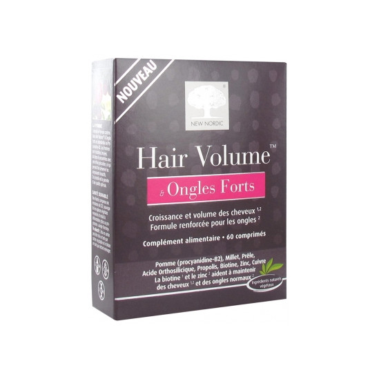 New Nordic Hair Volume et Ongles Forts 60 Comprimés