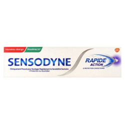 Sensodyne Dentifrice Rapide Action et Protection Longue Durée 75Ml